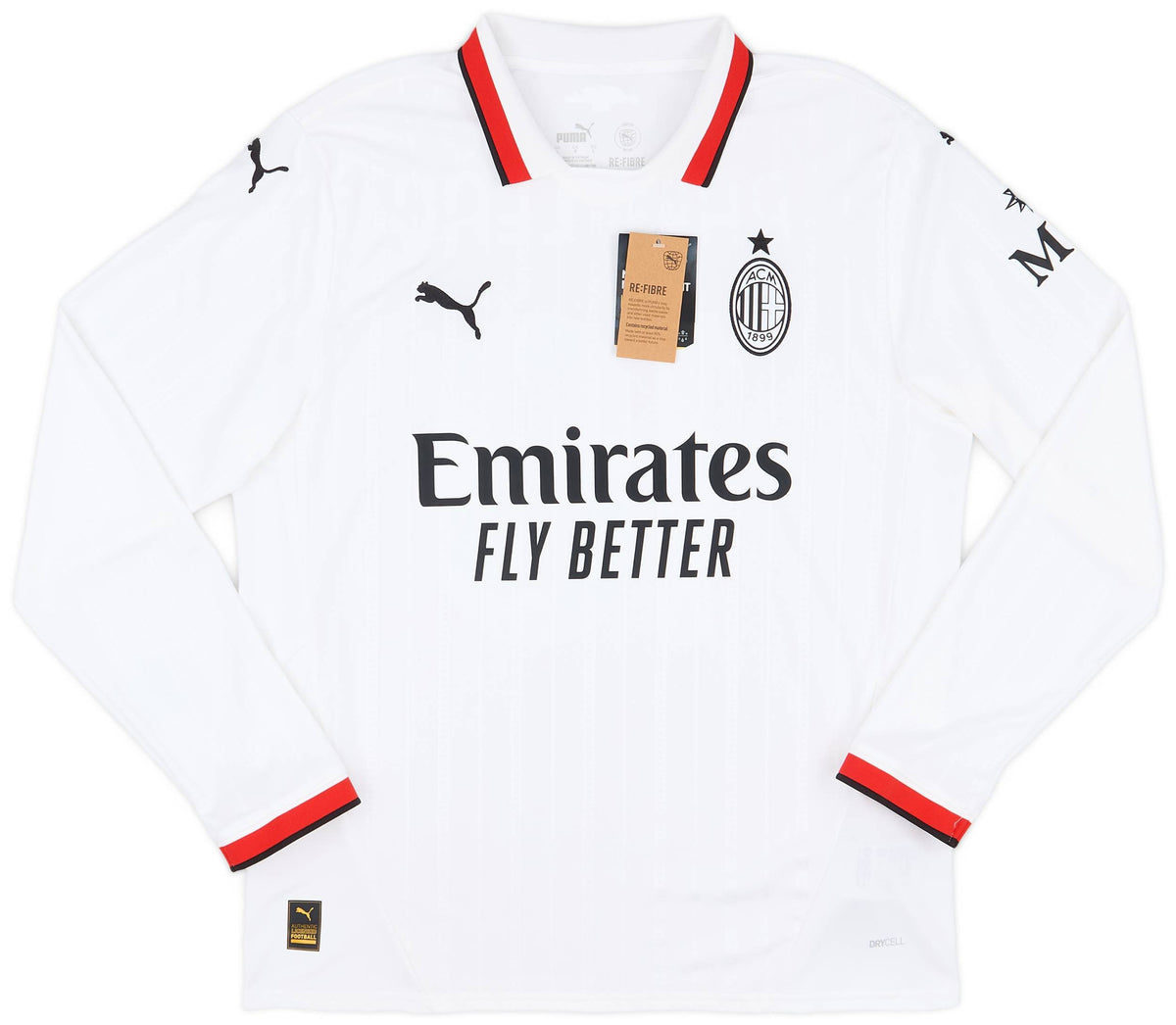 Maillot extérieur manches longues AC Milan 2024-25 Rafa Leao #10