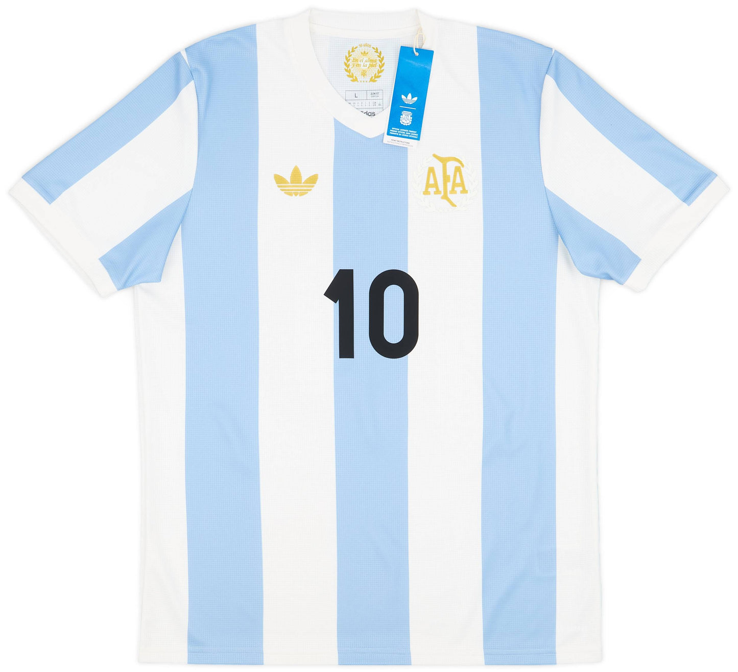 Maillot anniversaire Argentine 2024-25 Messi #10