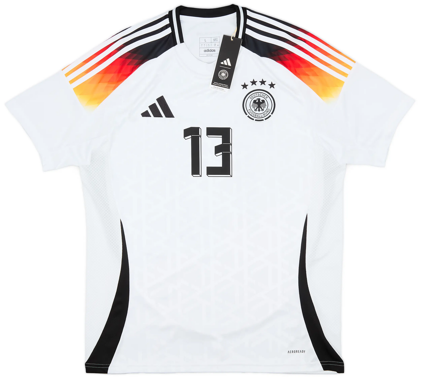 Maillot domicile Allemagne 2024-25 Muller n°13
