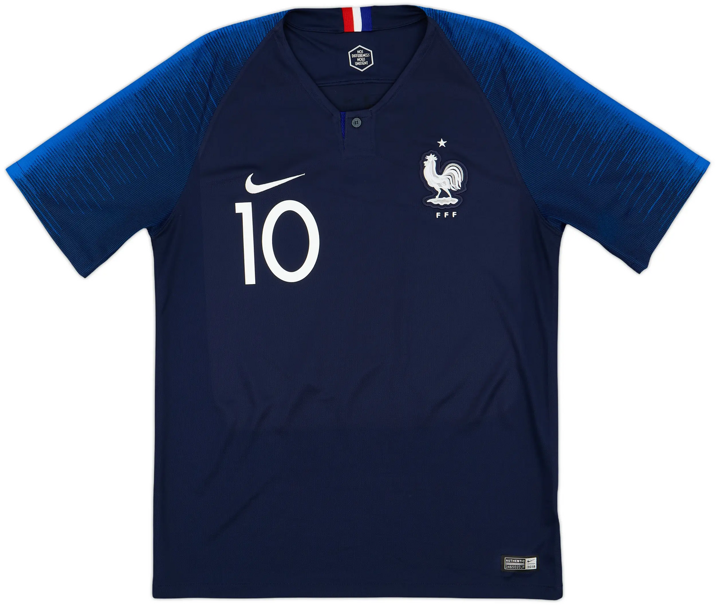 Maillot domicile France 2018 Mbappé n°10