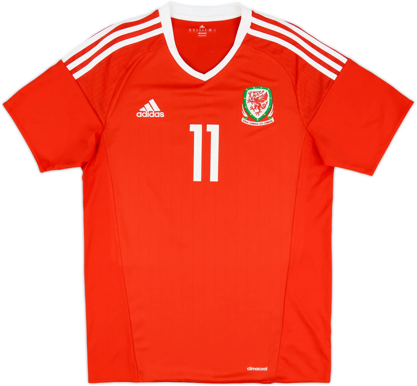 Maillot domicile Pays de Galles 2016-17 Bale n°11