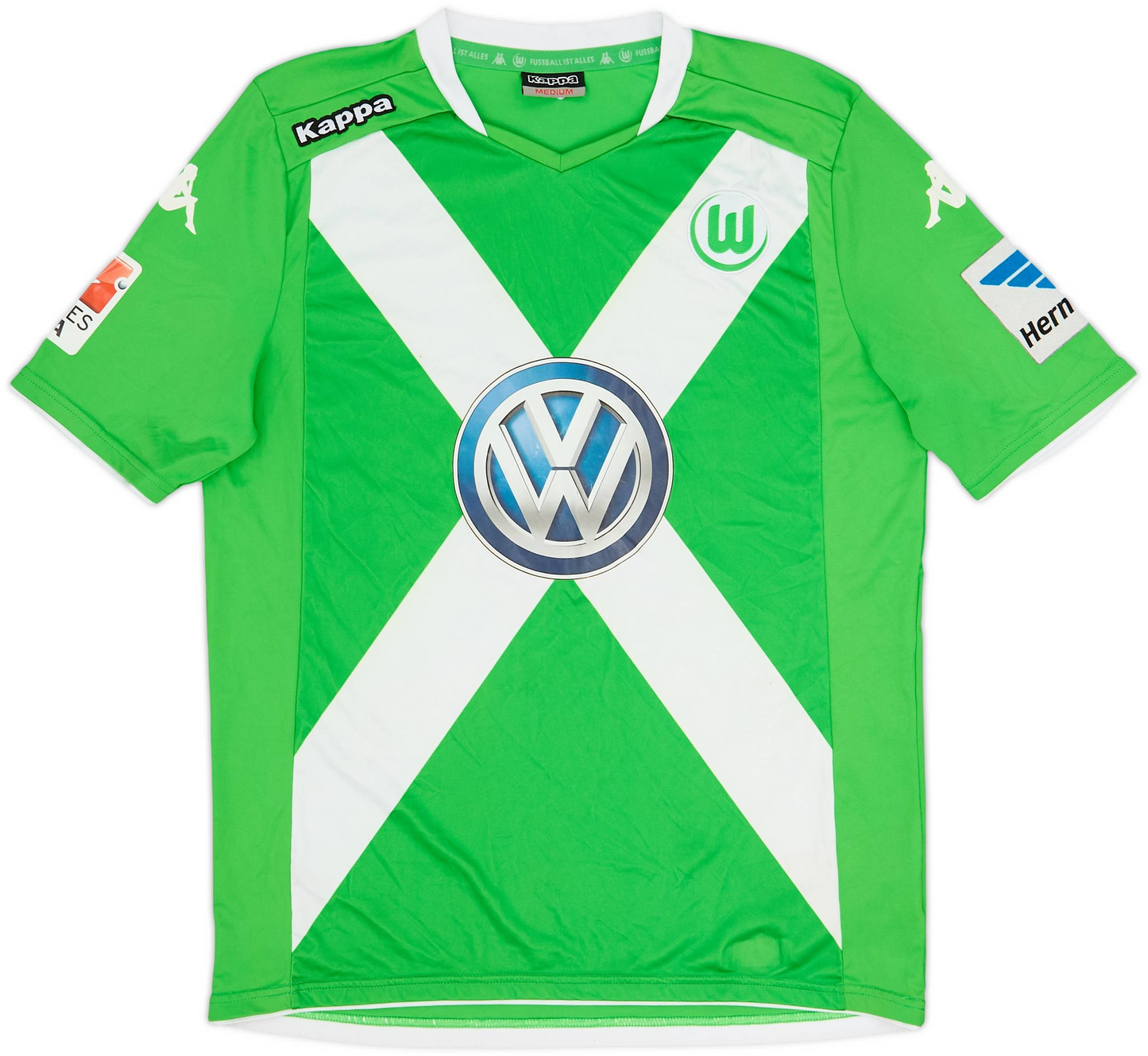Maillot domicile Wolfsburg 2014-15 De Bruyne n°14 (M)