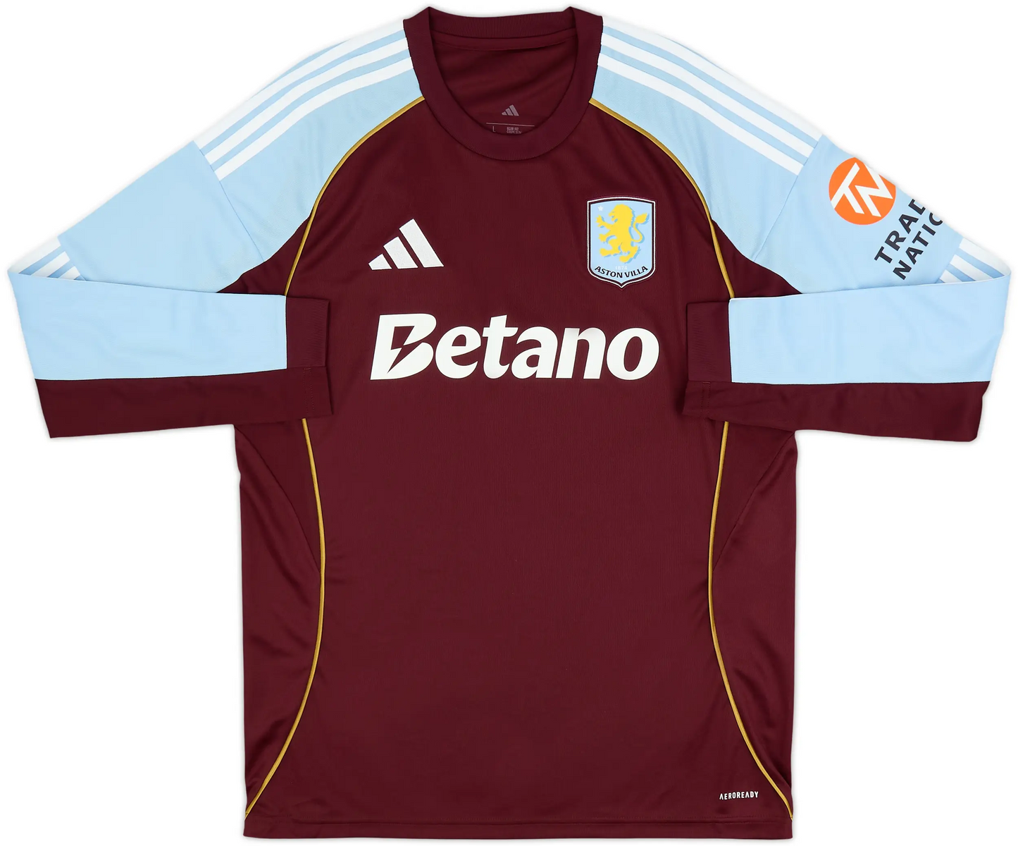 Maillot domicile à manches longues Aston Villa 2025-26 Watkins #11