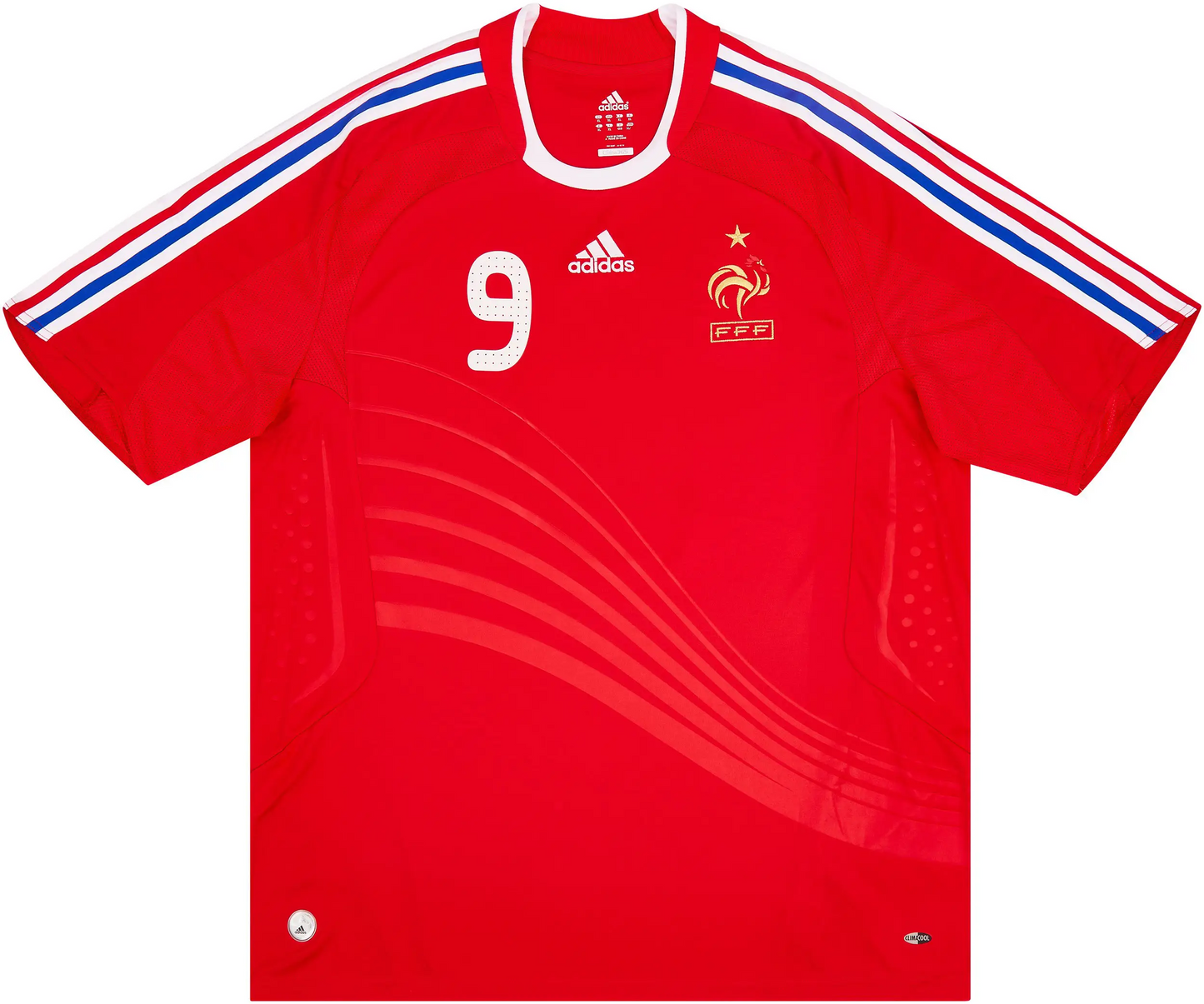 Maillot extérieur France 2007-08 Benzema n°9