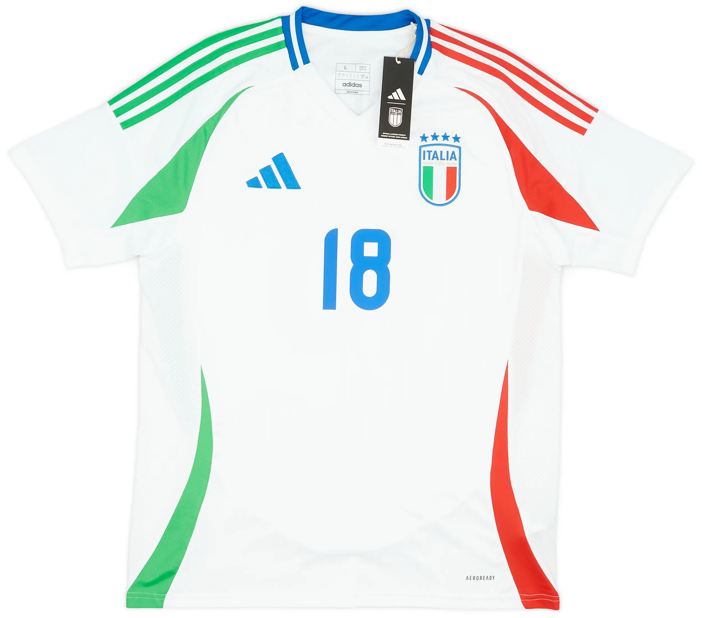 Maillot extérieur Italie 2024-25 Barella #18