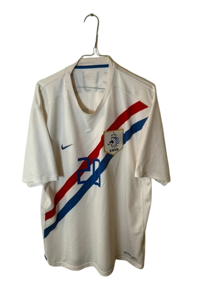 Maillot extérieur Pays-Bas 2006-08 Sneijder n°20 (L)