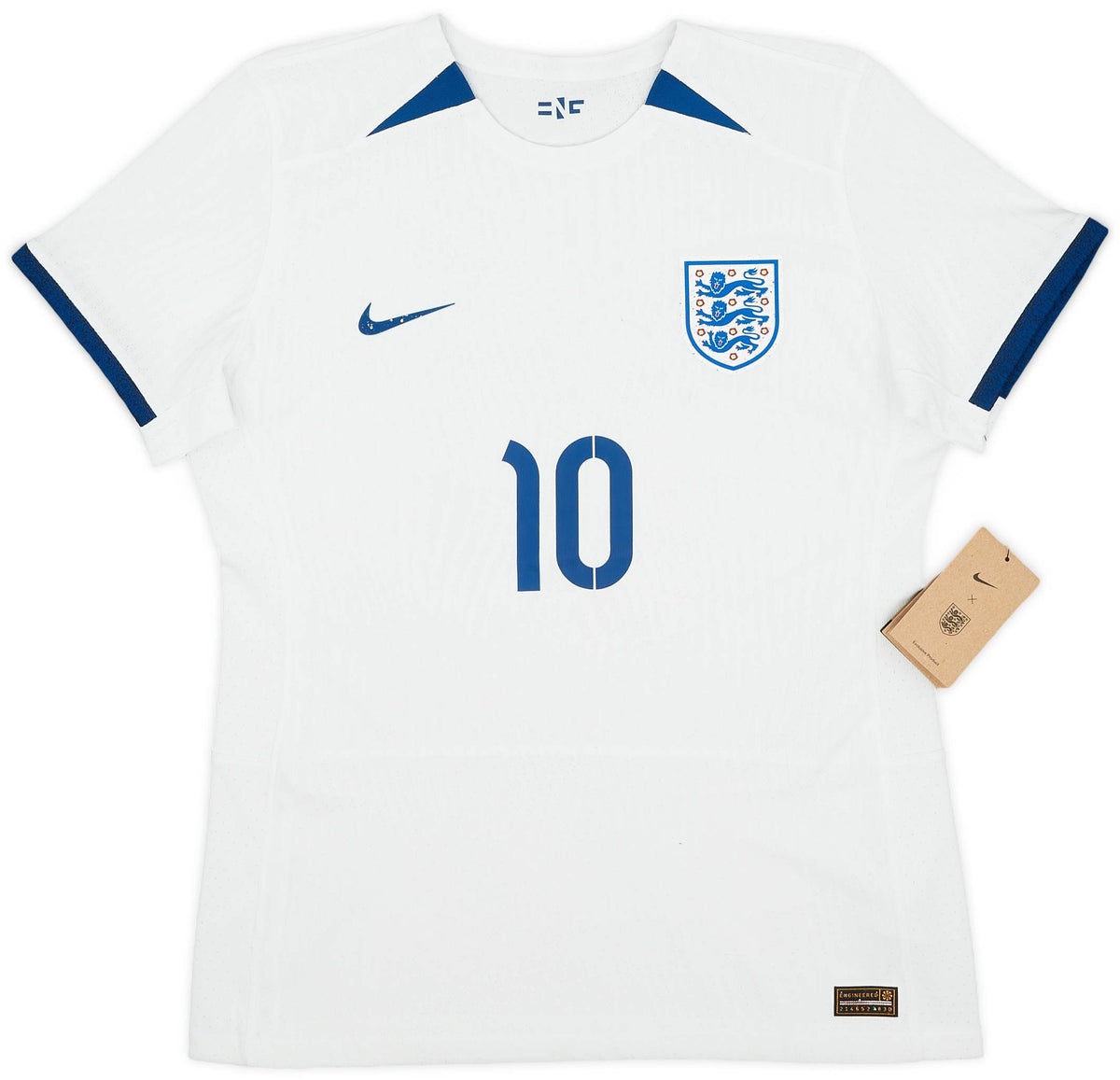 Maillot domicile authentique Angleterre 2023-24 Toone #10 (L)