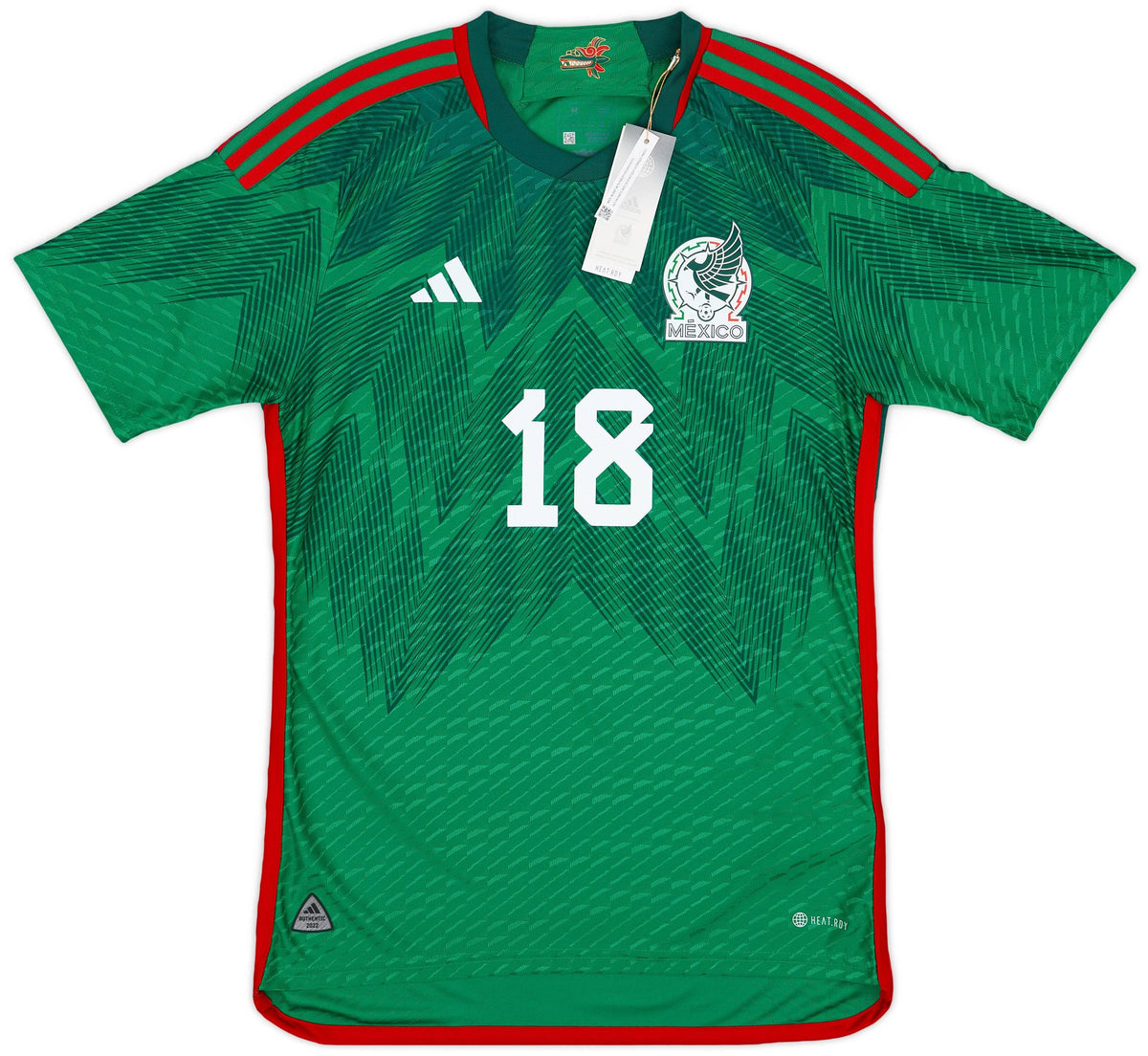 Maillot domicile authentique édition spéciale Mexique 2022-23 A.Guardado #18