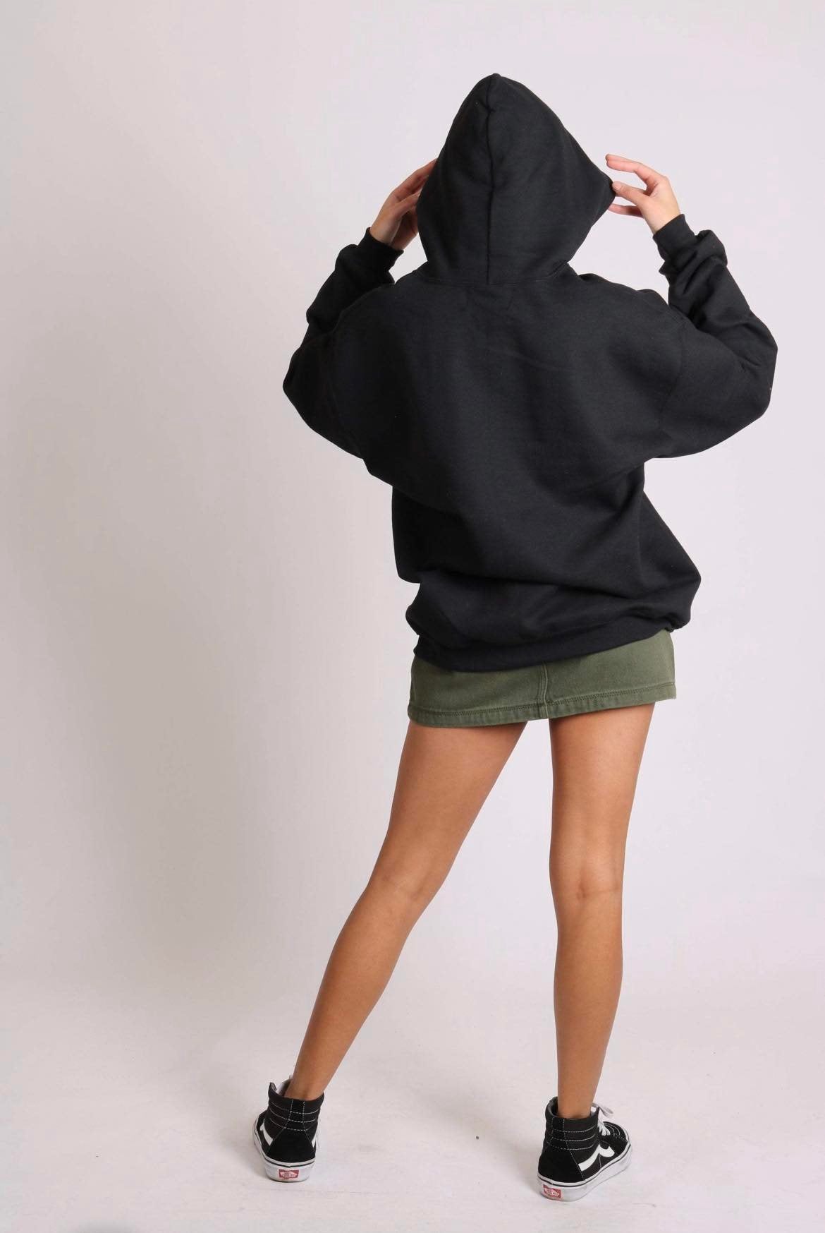 Sweat A Capuche Décontracté Avec Logo Brodé