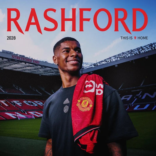 Marcus Rashford reste fidèle à Manchester United ! 🔴 Superstar Anglaise prolonge jusqu'en 2028 !