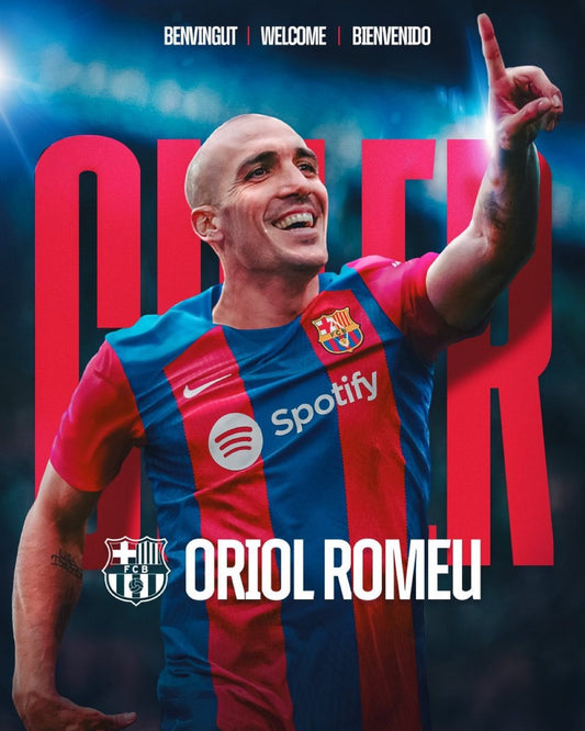 Le FC Barcelone renforce son milieu de terrain avec la signature d'Oriol Romeu en provenance de Girona