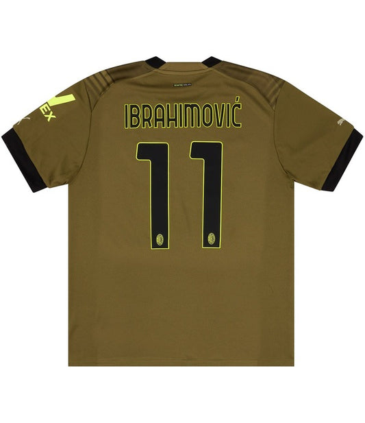 Troisième maillot AC Milan 2022/23 Ibrahimovic #11 RR STORE ONLINE