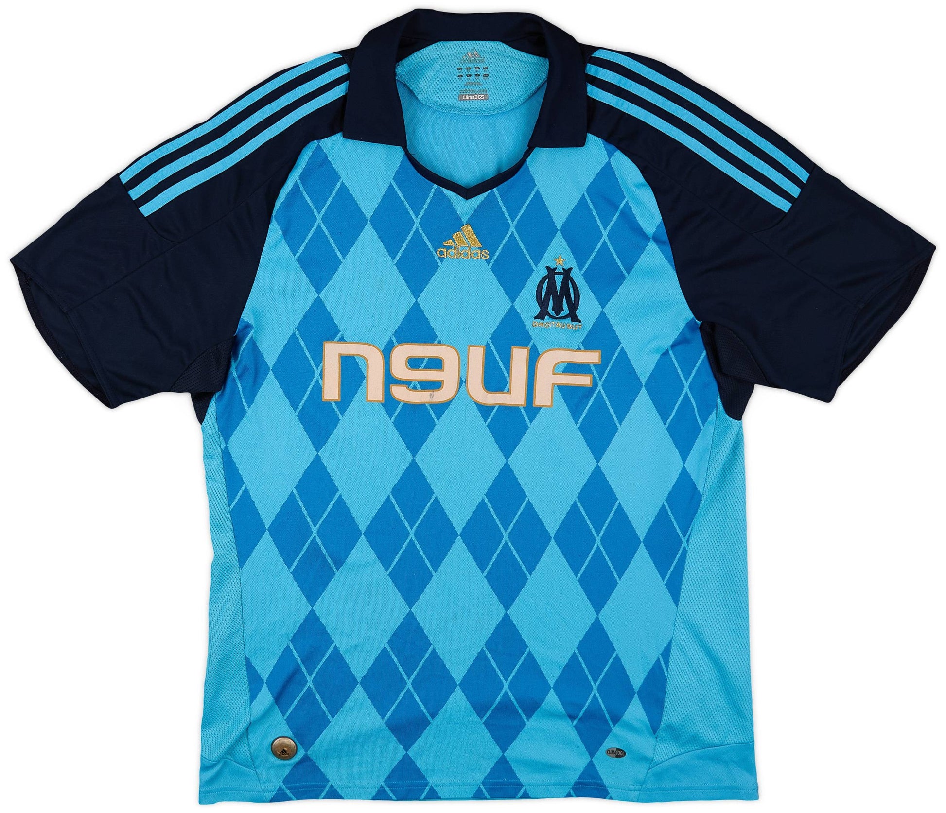 Maillot extérieur Olympique de Marseille 2008-09 Ben Arfa #20 - 5/10 (XL)