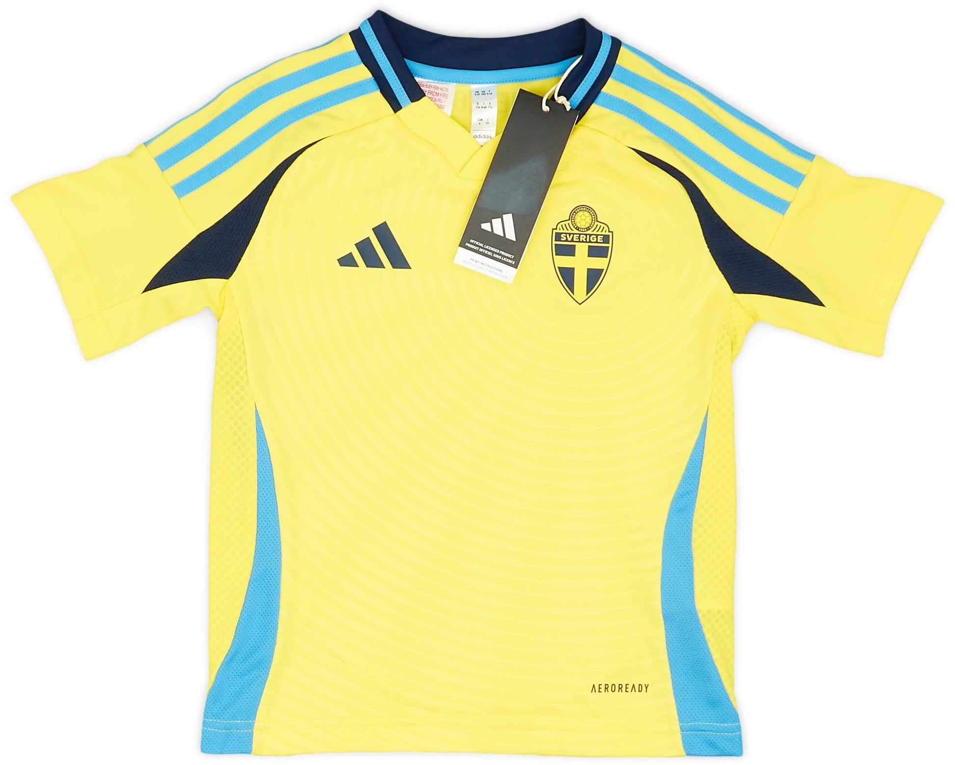 Maillot domicile complet Suède 2024-25 (petits enfants)