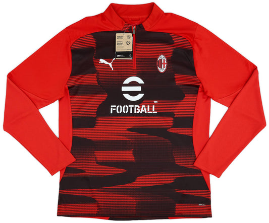 Haut d'entraînement 1/4 zippé AC Milan 2024-25 RR STORE ONLINE