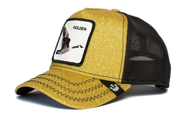 Casquette Oie Golden Egg Bee Goorin Bros dorée et noire RR STORE ONLINE