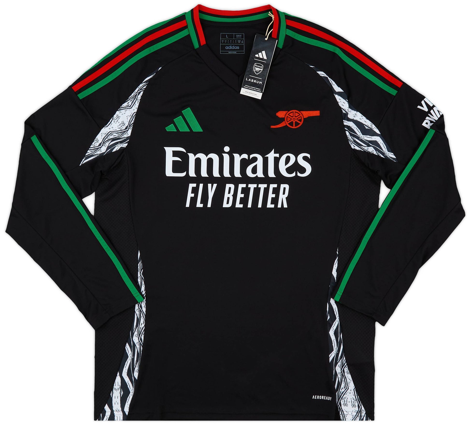 Flocage Arsenal Extérieur Saka #7 - Version Coupe 2024/2025 - Neuf Sans Boîte