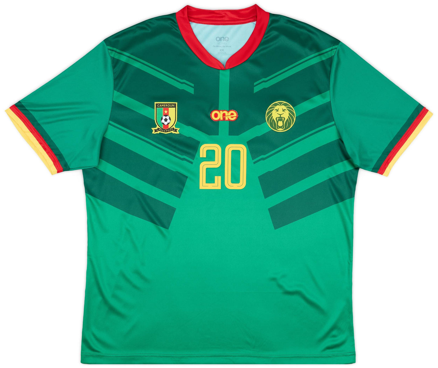 Maillot domicile Cameroun 2022-23 Mbeumo #20 (XXL)