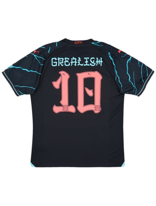 Troisième maillot Manchester City 2023-24 Grealish #10 RR STORE ONLINE