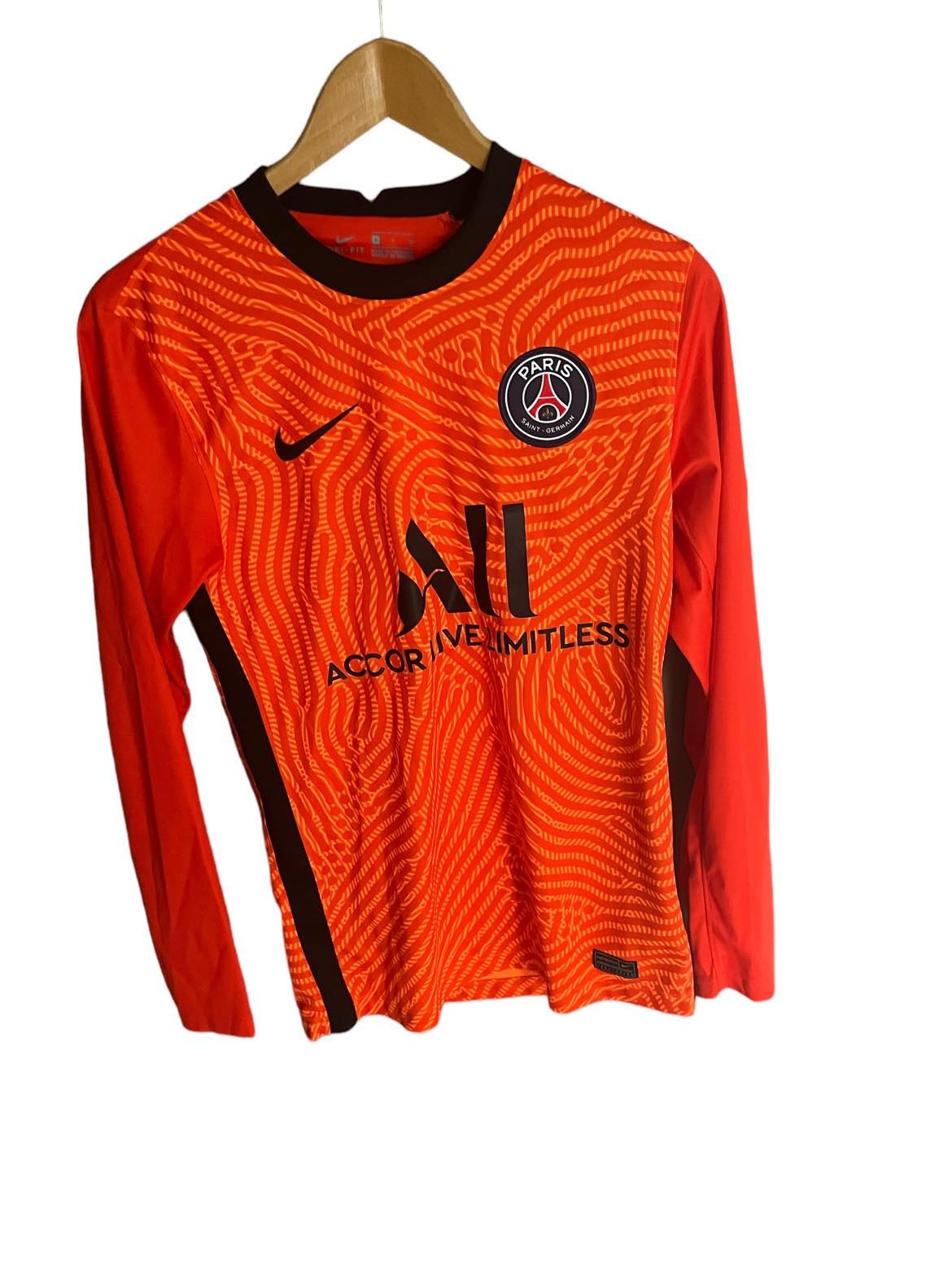 Maillot manches longues gardien PSG 2020/21 - COMME NEUF (S)