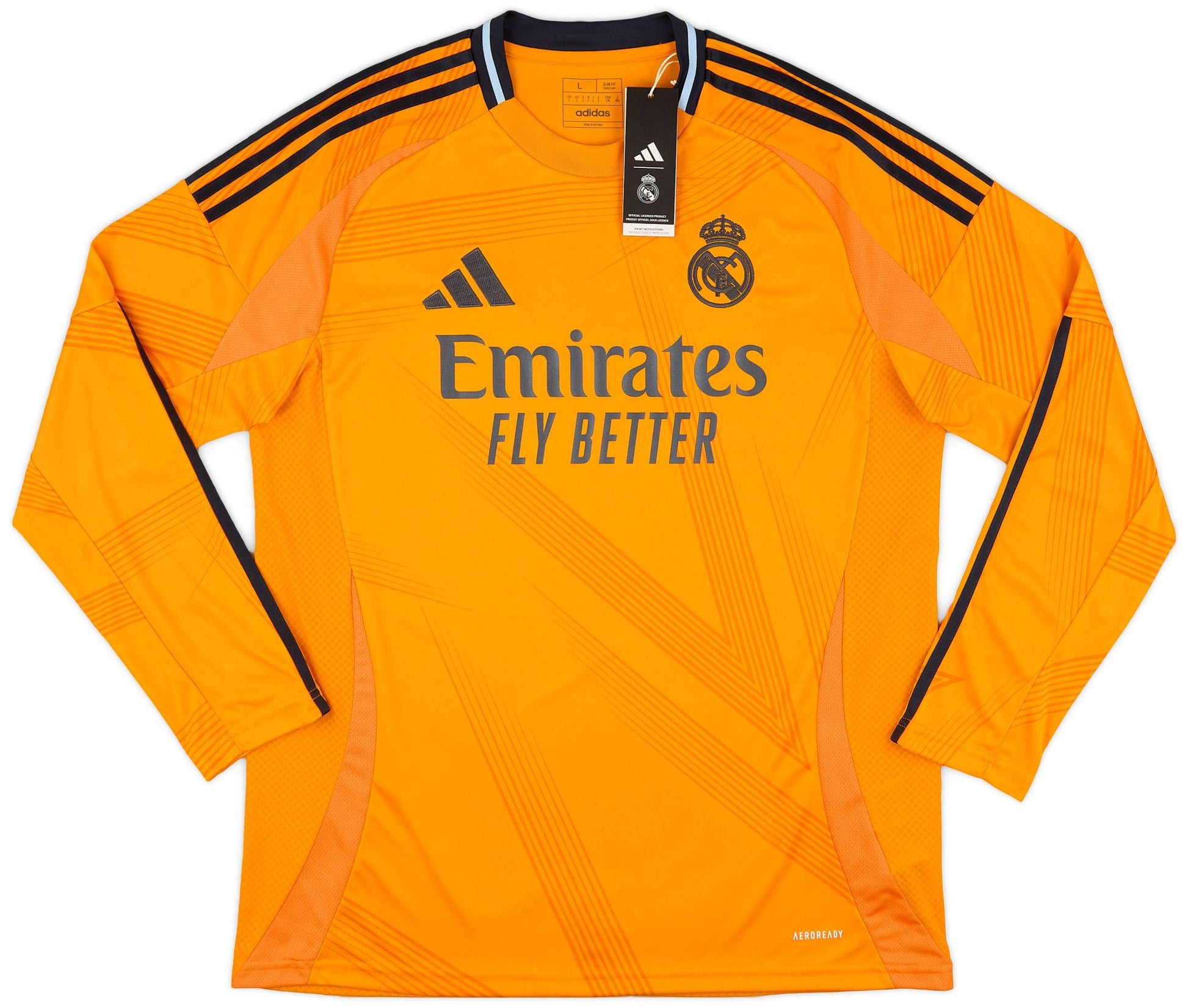 Maillot extérieur à manches longues Real Madrid 2024-25 Bellingham #5