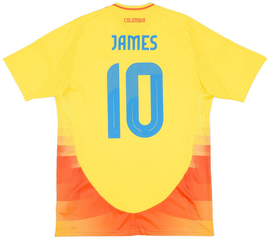 Maillot domicile Colombie 2024-25 James #10 RR STORE ONLINE