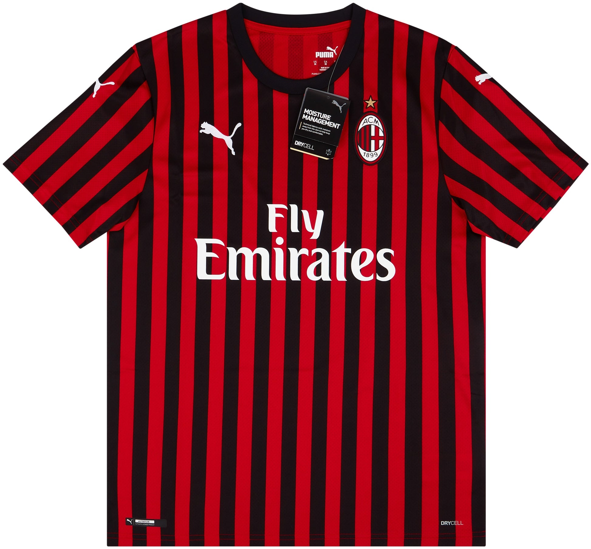 Maillot domicile Milan AC Puma saison 2019/2020 - Neuf RR STORE ONLINE