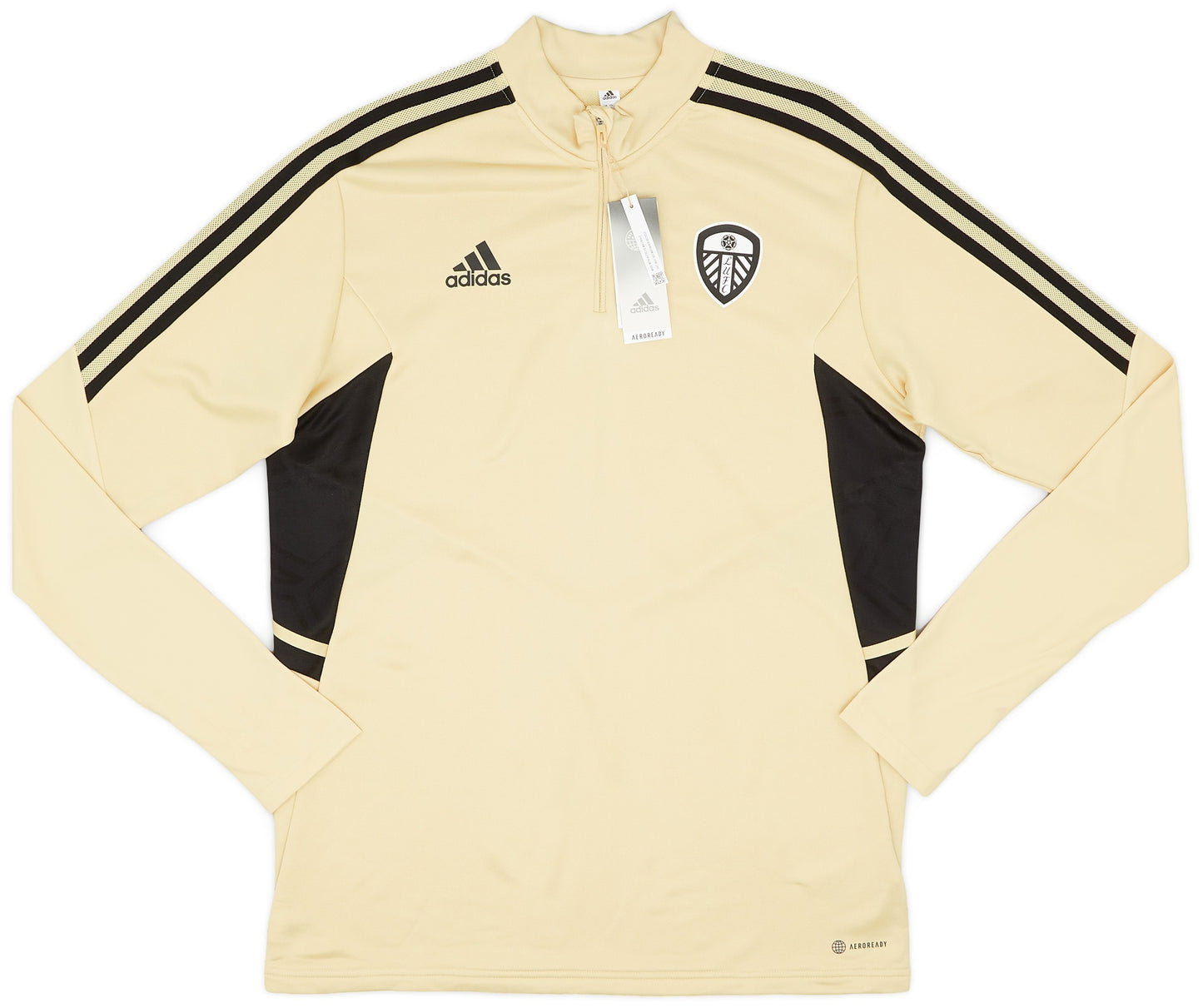 Haut d'entraînement 1/4 zippé Leeds United adidas 2022-23 RR STORE ONLINE