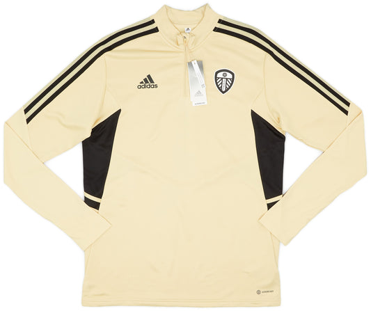 Haut d'entraînement 1/4 zippé Leeds United adidas 2022-23 RR STORE ONLINE