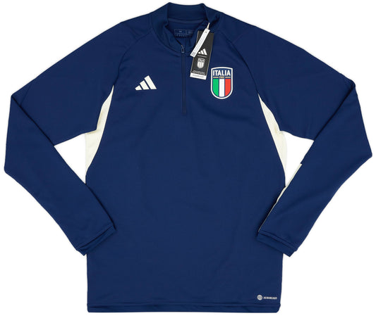 Haut d'entraînement 1/4 zippé Italie adidas 2023-24 RR STORE ONLINE