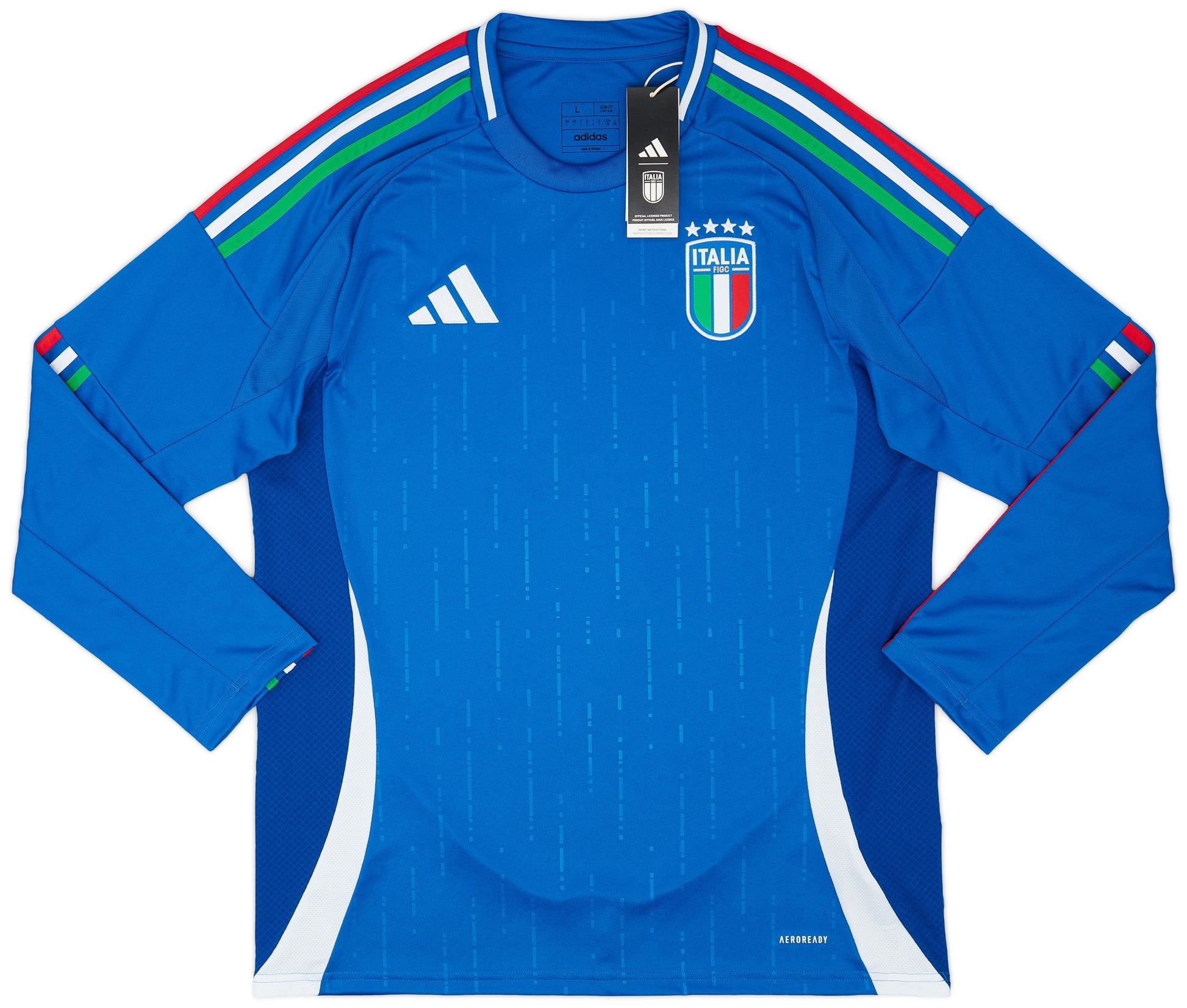 Maillot Domicile Italie Manches Longues 2024-25 RR STORE ONLINE