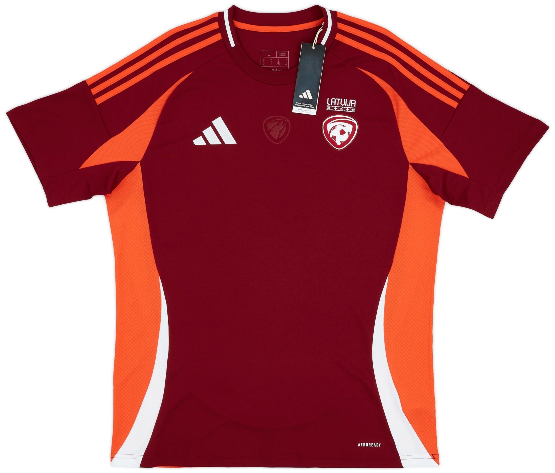 Maillot domicile Lettonie 2024-25 RR STORE ONLINE