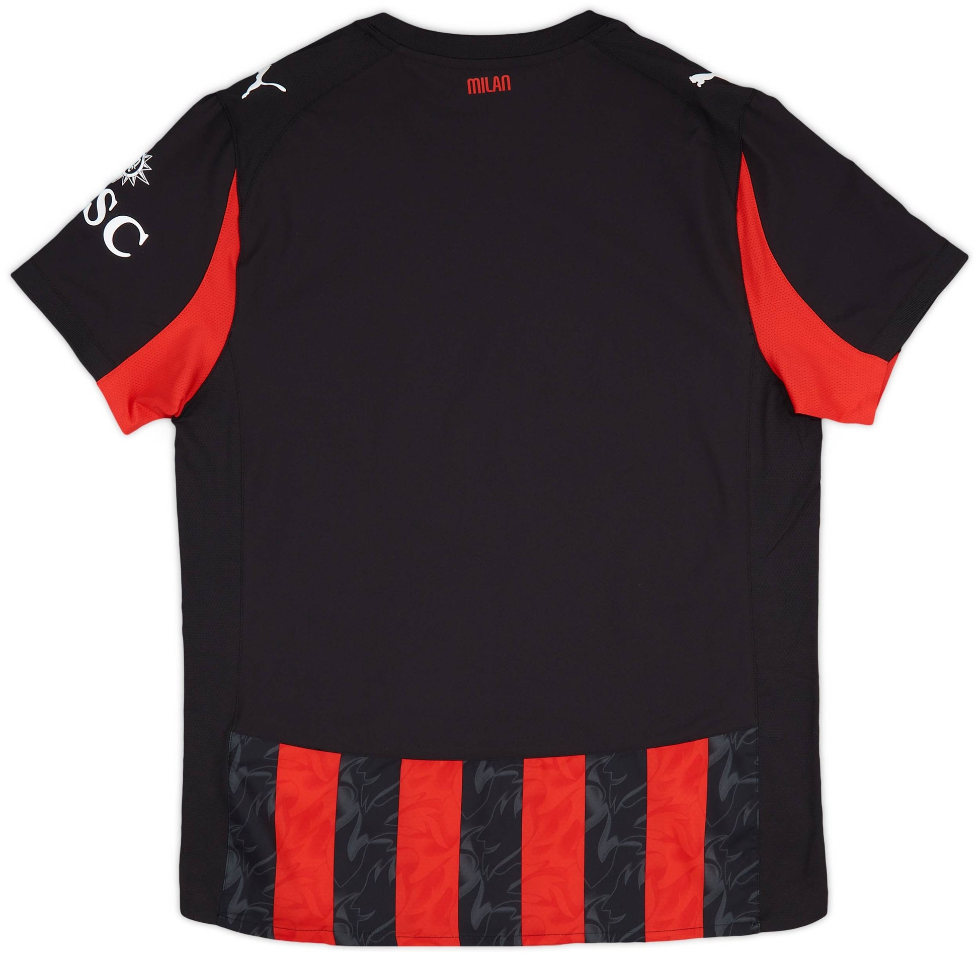 Maillot domicile authentique AC Milan 2025-26