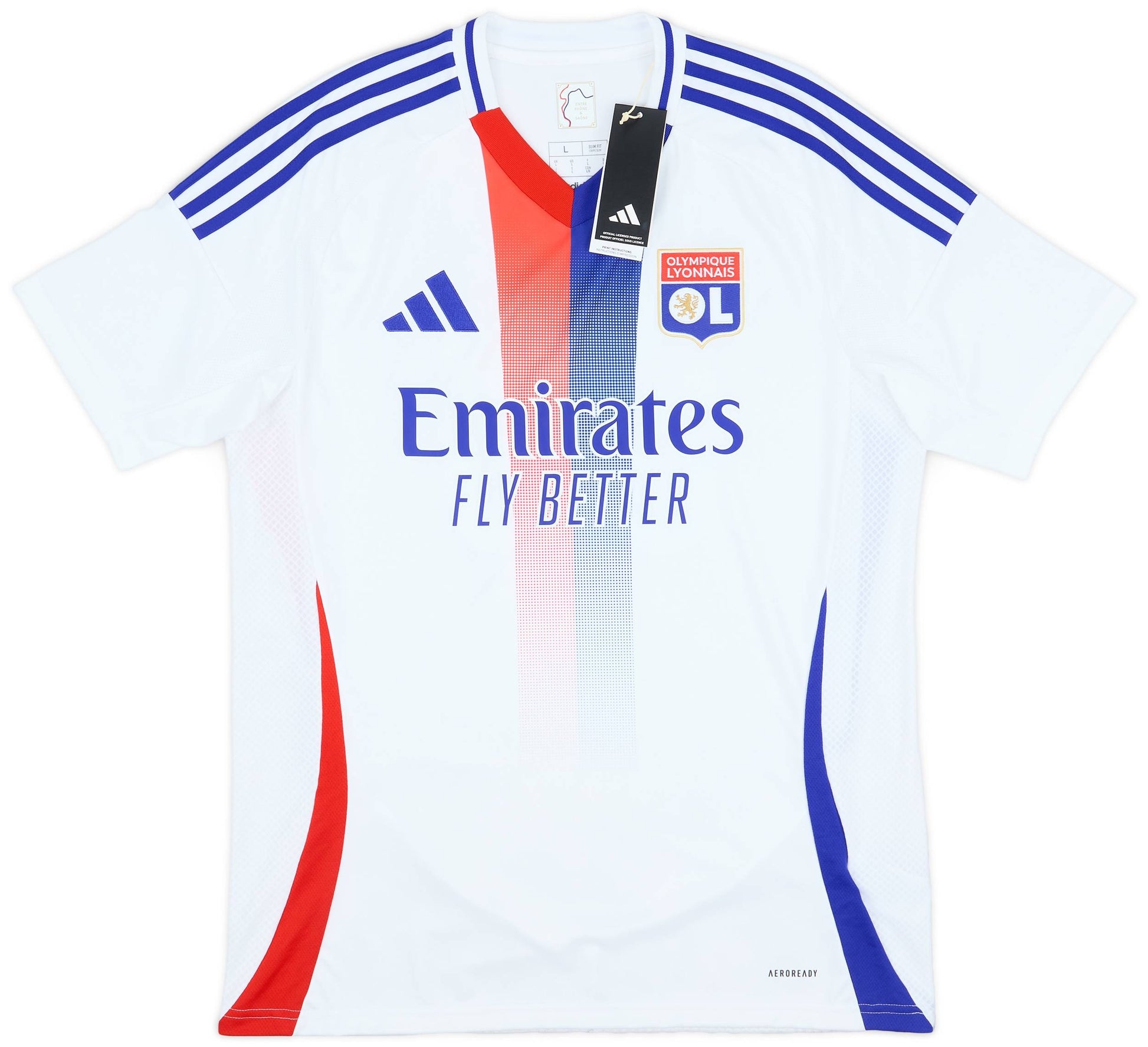 Maillot domicile Lyon 2024-25 Mikautadze #69