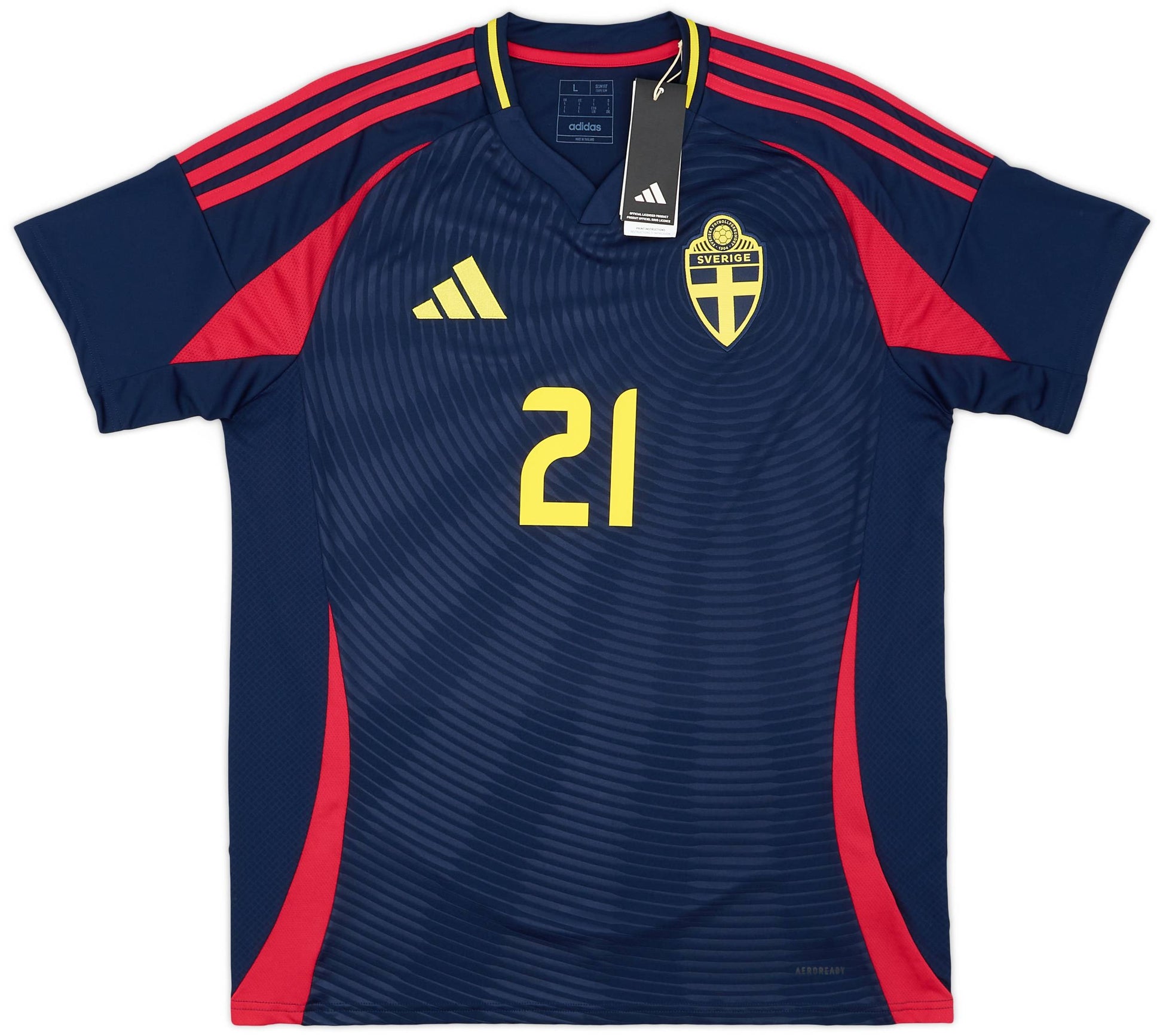 Maillot extérieur Suède 2024-25 Kulusevski #21