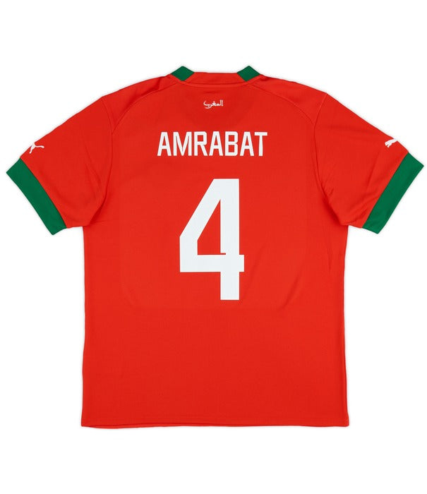 Maillot domicile Maroc 2022/23 Amrabat #4 RR STORE ONLINE