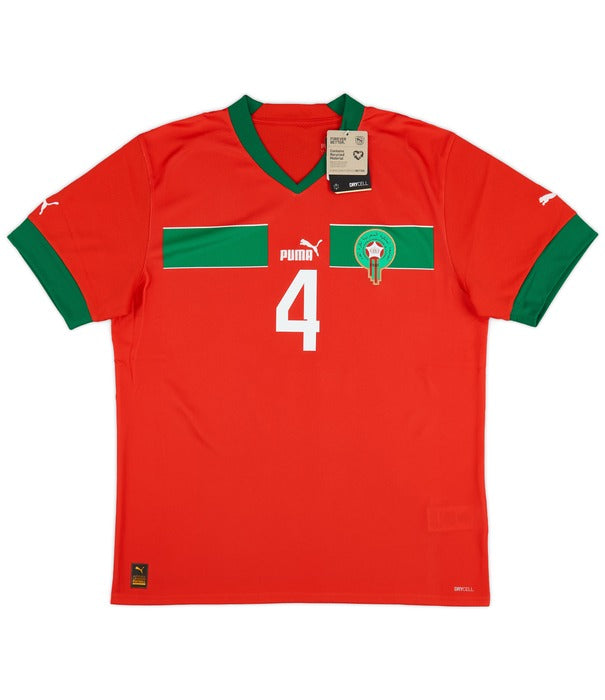 Maillot domicile Maroc 2022/23 Amrabat #4 RR STORE ONLINE