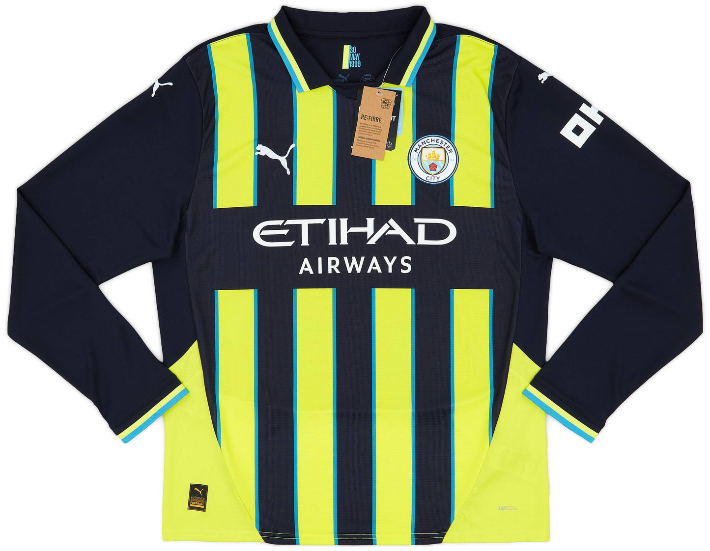 Maillot extérieur manches longues Manchester City 2024-25 Haaland #9