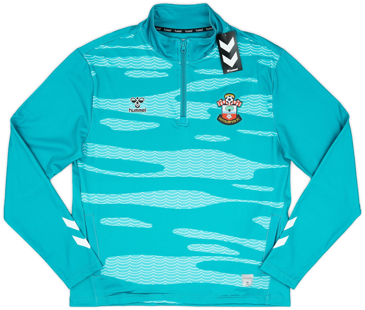 Haut d'entraînement 1/4 zippé Southampton Hummel 2023-24 RR STORE ONLINE