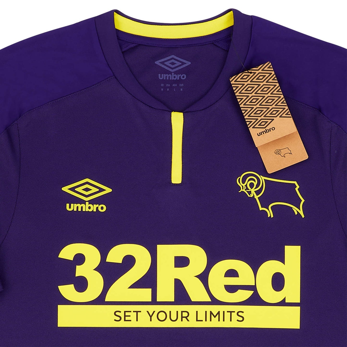 Maillot third (troisième) Derby Country Umbro saison 2021/2022 - Neuf RR STORE ONLINE