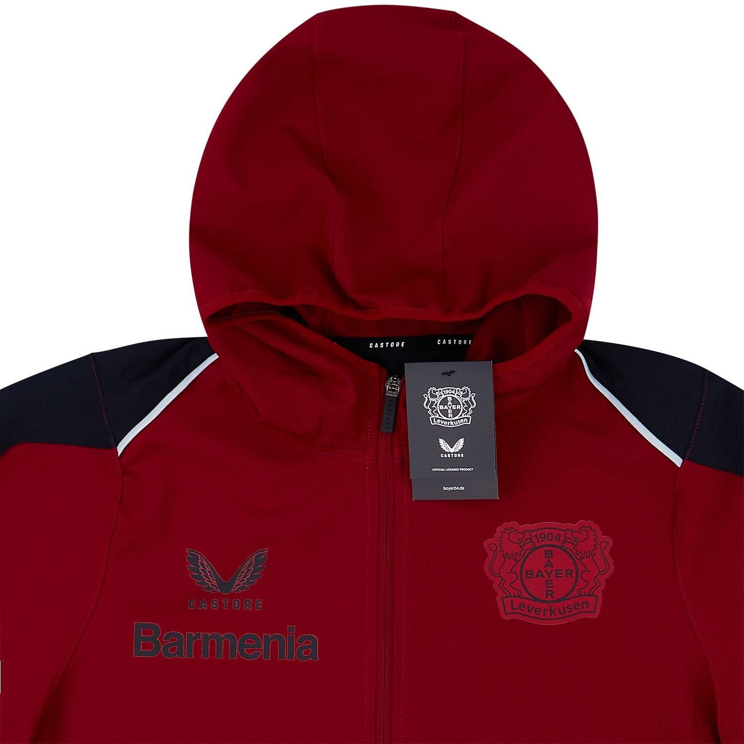 Veste à capuche Castore Bayer Leverkusen 2022-23 RR STORE ONLINE