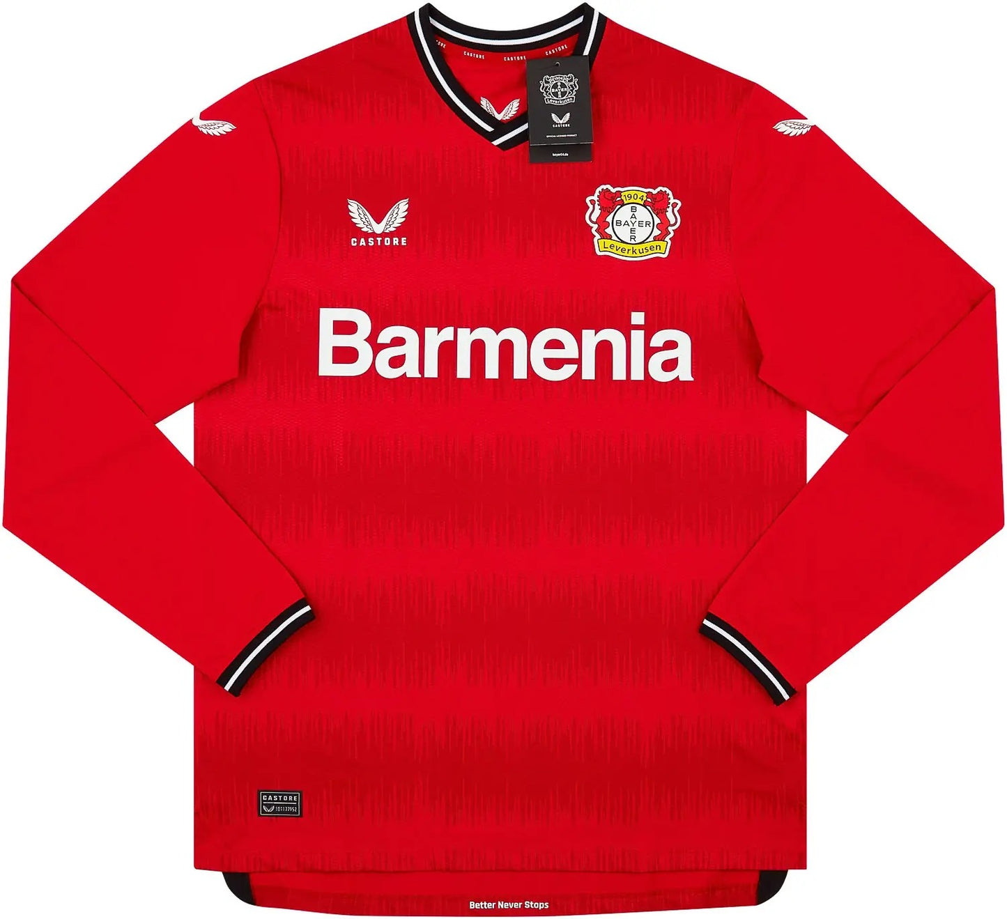 Maillot domicile Bayer Leverkusen Castore Gamme pro saison 2022/2023 - Neuf RR Store Online