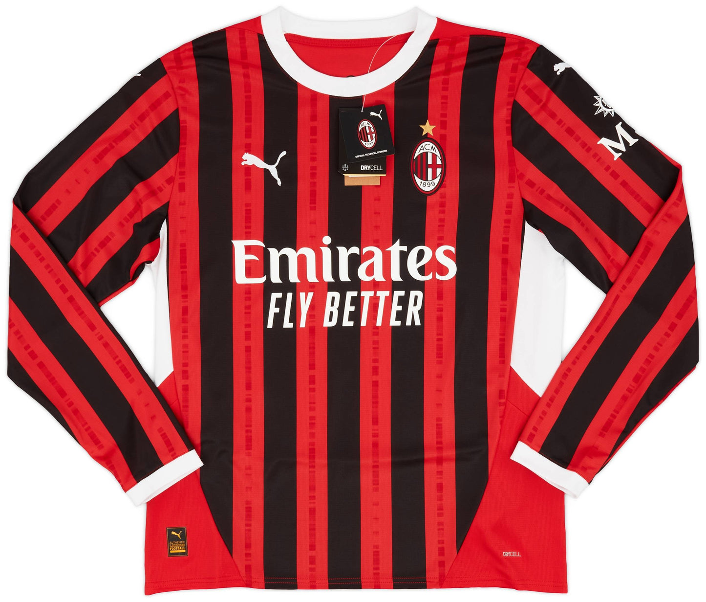 Maillot domicile AC Milan 2024-25 à manches longues Rafa Leao #10