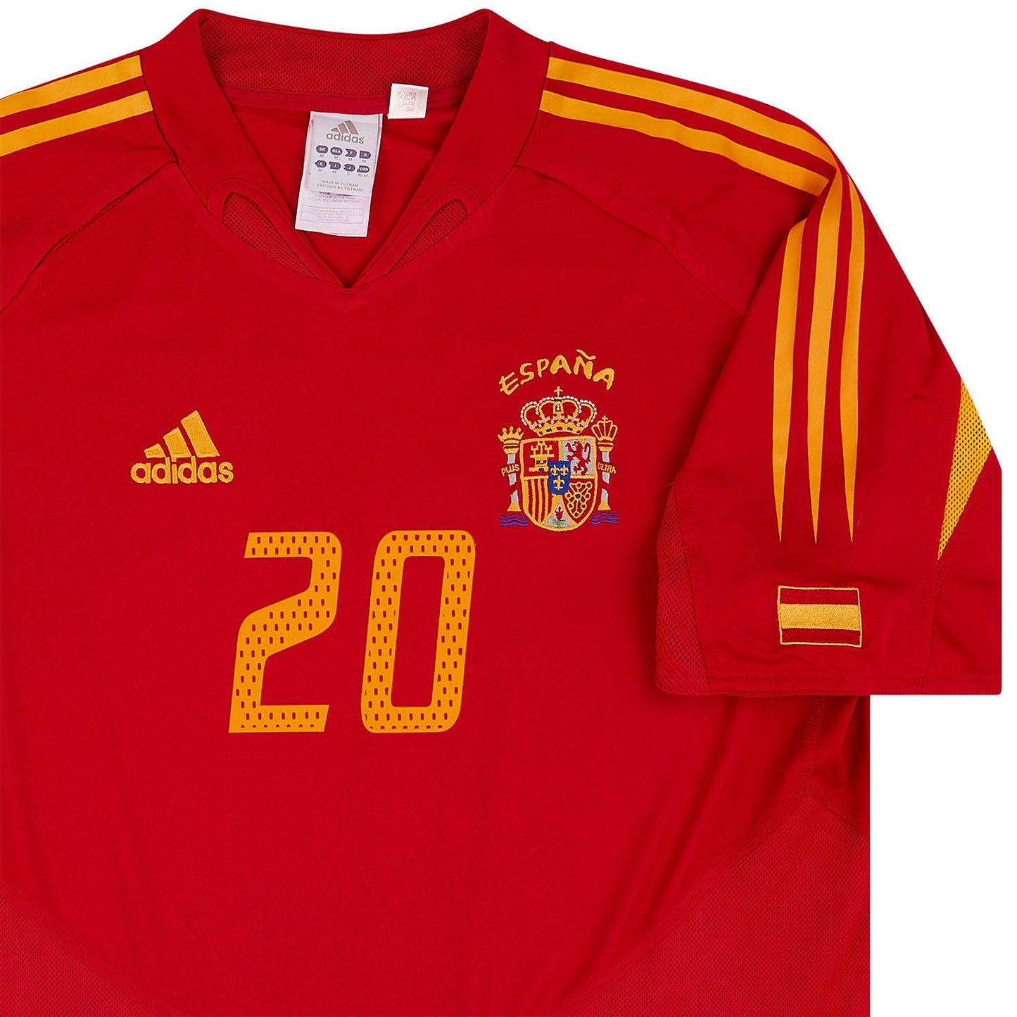 Maillot domicile Espagne 2004-06 Xavi #20