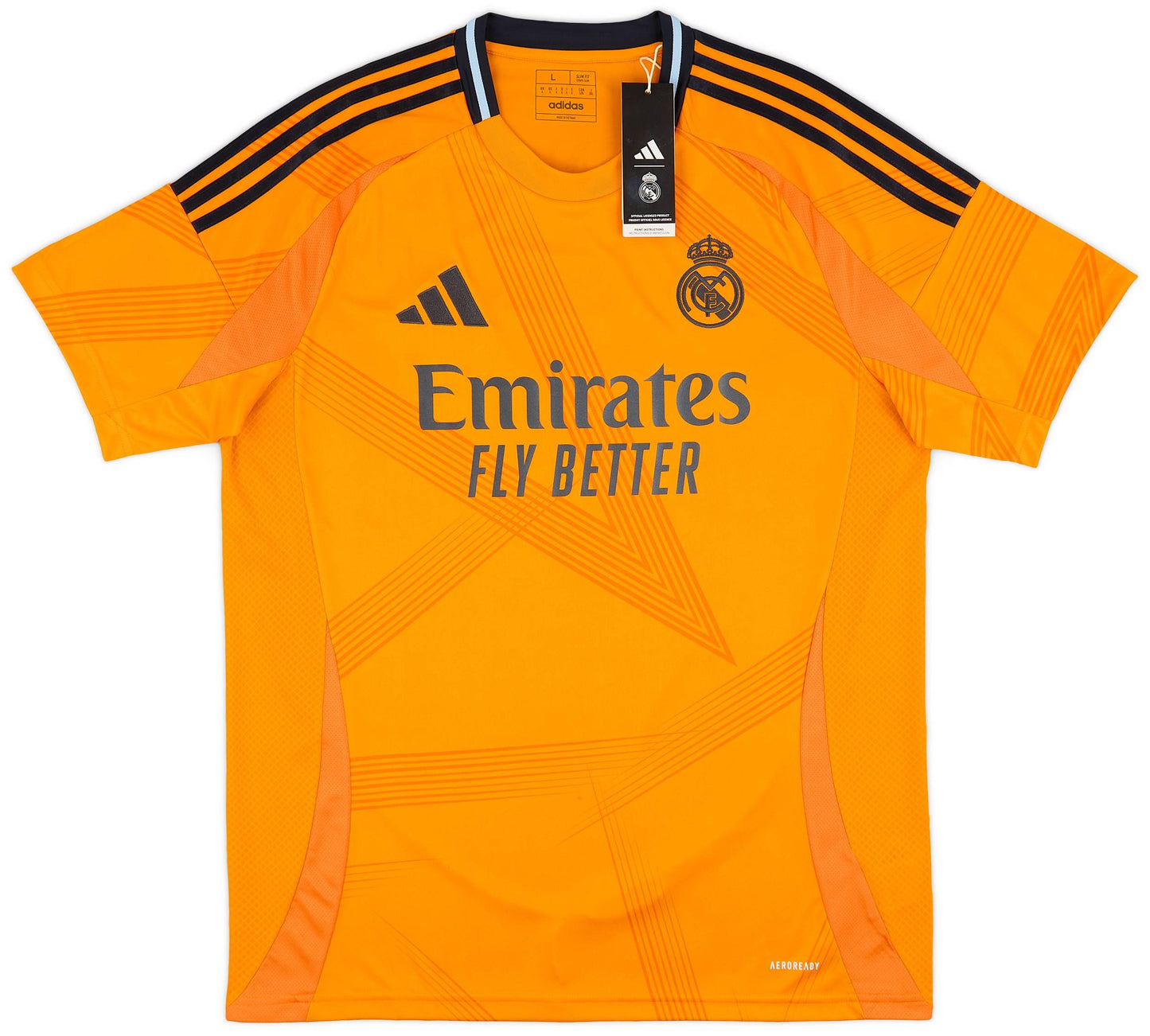 Maillot extérieur Real Madrid Bellingham #5 2024-25