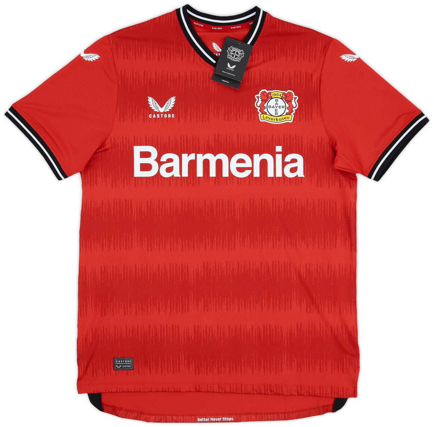 Maillot domicile authentique Bayer Leverkusen 2022-23 Tapsoba #12