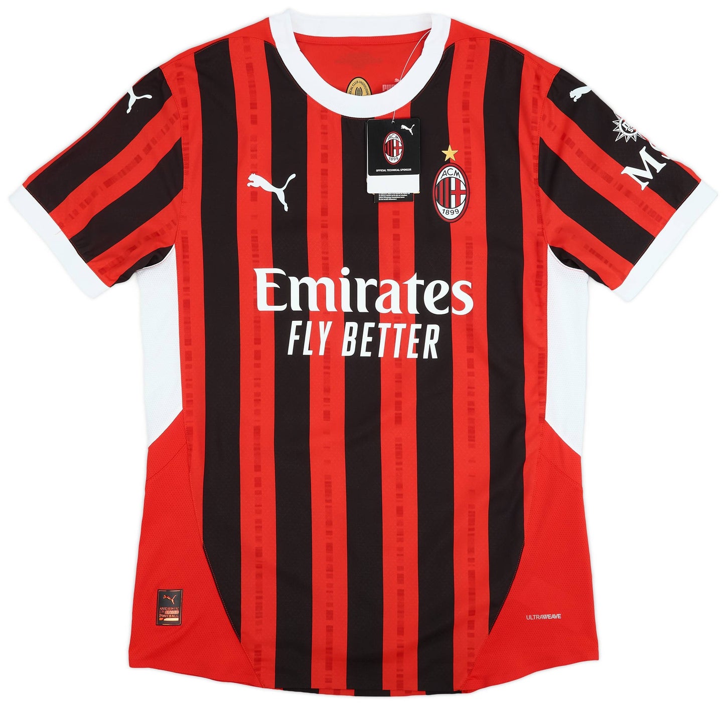 Maillot domicile authentique AC Milan 2024-25 RR STORE ONLINE