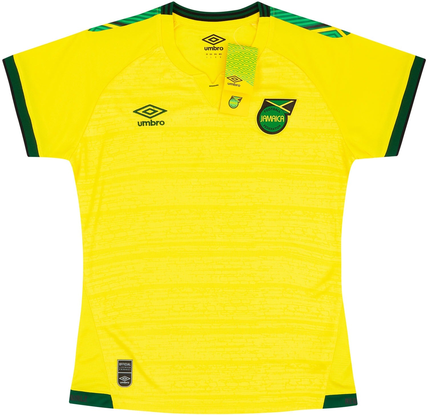 Maillot domicile Jamaïque Umbro saison 2021/2022 - Neuf RR Store ONLINE