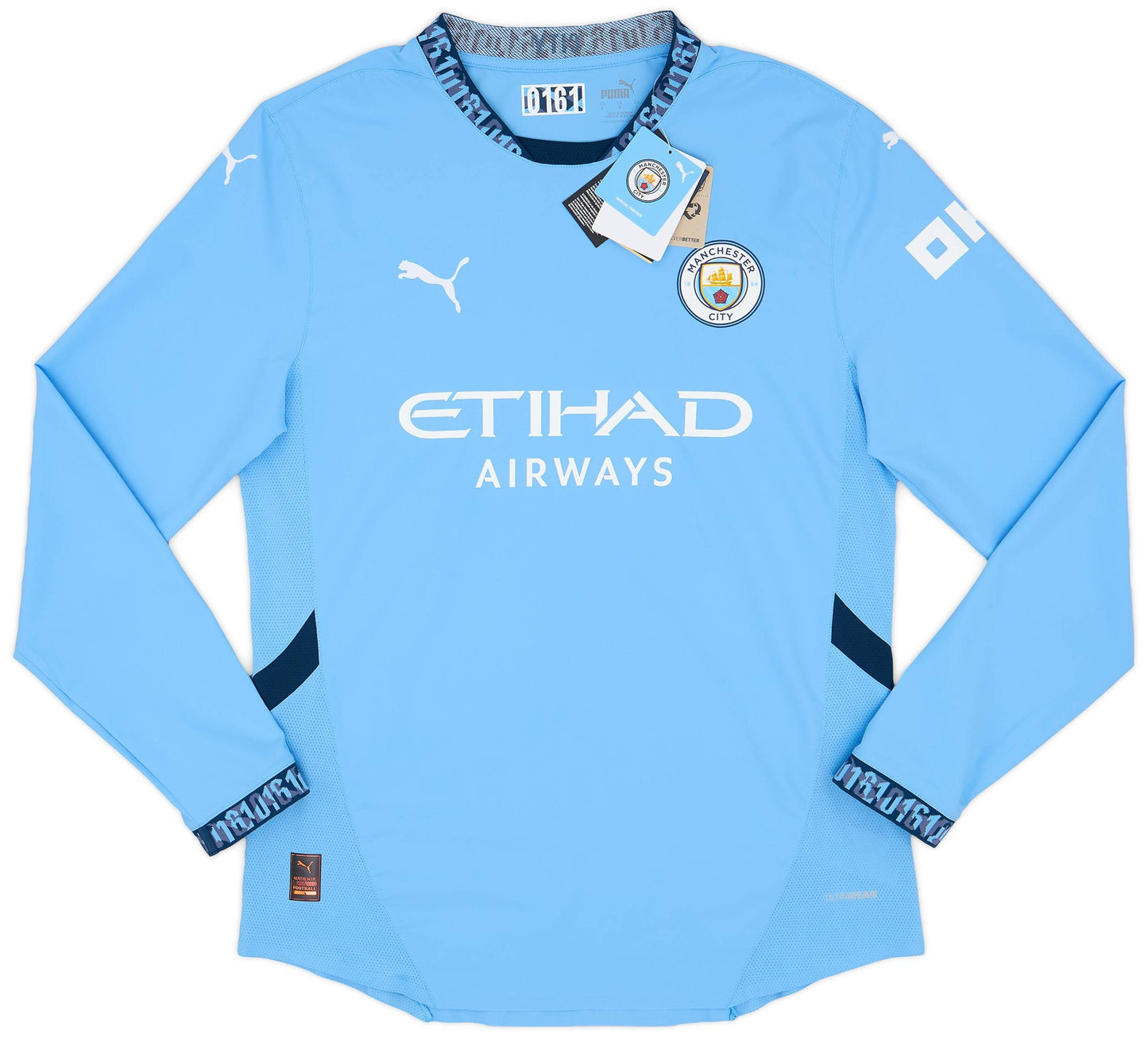 Maillot domicile manches longues Manchester City authentique 2024-25 RR STORE ONLINE