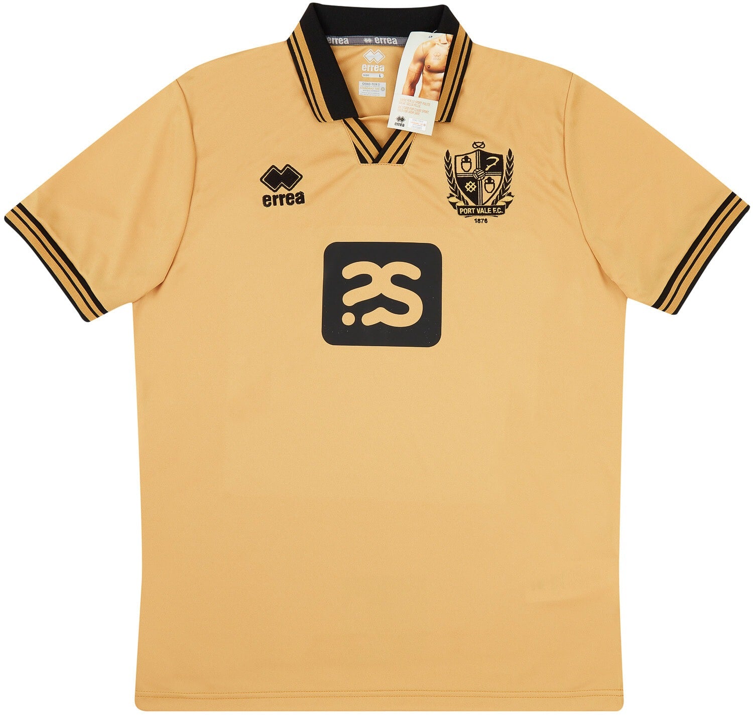 Maillot extérieur Port Vale Errea saison 2021/2022 - Neuf RR STORE ONLINE